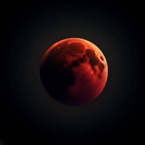 A blood moon is the result of a total lunar eclipse